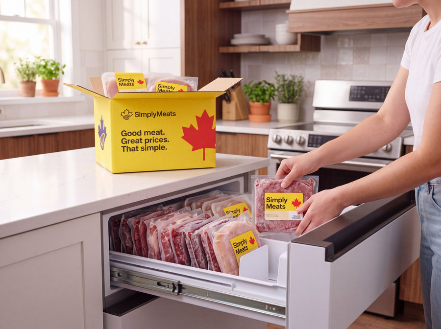 Straight into the freezer